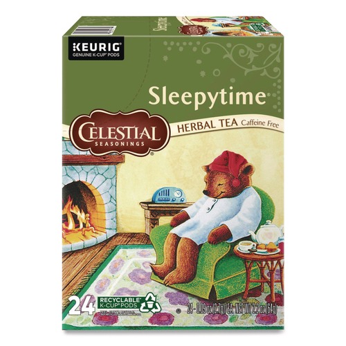 Office Jansan | Celestial Seasonings 5000330014 Tea K-Cups - Sleepytime (24/Box) image number 0