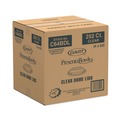 Office Jansan | Dart C64BDL PresentaBowls 7.3 in. Diameter x 1.1 in. Height Plastic Dome Lids - Clear (252/Carton) image number 0
