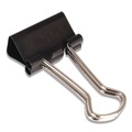 Office Jansan | ACCO A7072020D Small Binder Clips - Black/Silver (1-Dozen) image number 3