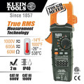 Clamp Meters | Klein Tools CL800 Low Impedance AC TRMS Cordless Auto-Range Digital Clamp Meter Kit image number 3