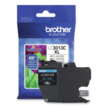 Brother LC3013C 400 Page-Yield High-Yield Ink - Cyan