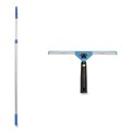 Cleaning Tools | Gritt Commercial GRI1306F143PK Pro Window Washing Kit with Swivel Squeegee and 6 ft Telescopic Pole, 14-in Wide Blade, 3/Kit image number 1
