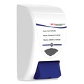 Cleaning & Janitorial Supplies | SC Johnson SHW2LDP 6.4 in. x 5.7 in. x 11.5 in. 2 L Cleanse Hand, Hair and Body Dispenser - White/Blue (8/Carton) image number 2