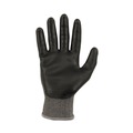 Work Gloves | Ergodyne 10302 ProFlex 7072 ANSI A7 Nitrile-Coated CR Gloves, Gray, Small, 12 Pairs/Pack image number 6