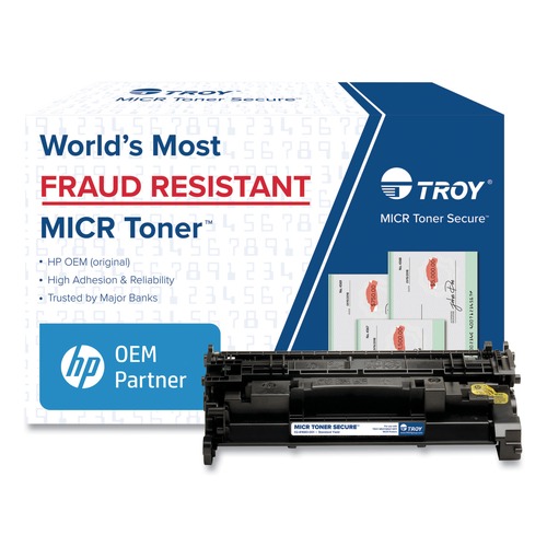 Ink & Toner | TROY 02-81680-0E1 0281680001 289A MICR Toner Secure - Black image number 0