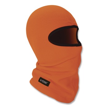 Ergodyne N-Ferno 6821 One Size Fits Most Fleece Balaclava Face Mask - Orange