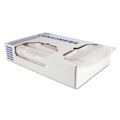 Trash Bags | Heritage Z8048WN R01 High-Density 45 Gallon 22 Microns 40 in. x 48 in. Waste Can Liners - Natural (25 Bags/Roll, 6 Rolls/Carton) image number 2