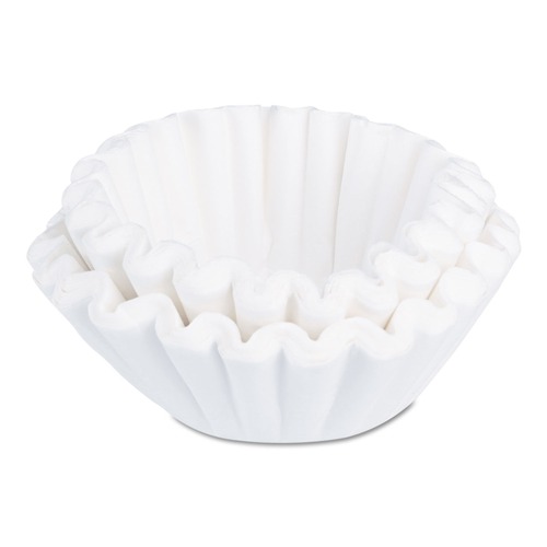 Cutlery | BUNN 20125.0000 6 gal. Urn Style Flat Bottom Commercial Coffee Filters (250/Carton) image number 0