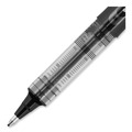 Office Jansan | uni-ball 70128 Bold 1 mm Stick VISION Roller Ball Pen - Black Ink, Gray/Black/Clear Barrel (1 Dozen) image number 6