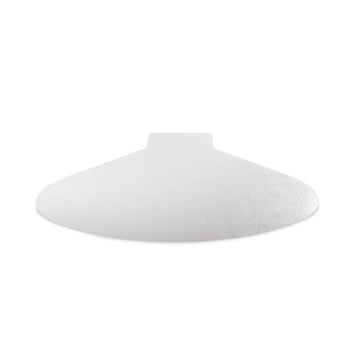 Cleaning & Janitorial Supplies | Deflecto CM14002K SuperMat Frequent Use Medium Pile Carpet L-Shape 60 in. x 66 in. Chair Mat - Clear image number 0