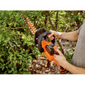 Hedge Trimmers | Factory Reconditioned Black & Decker LHT321R 20V MAX Cordless Lithium-Ion POWERCOMMAND 22 in. Hedge Trimmer image number 8