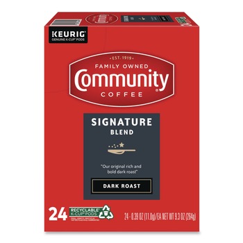 Community Coffee 5000374328 K-Cup - Signature Blend (24/Box)