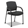 Office Jansan | HON H2285.VA10.T 23 in. x 24.75 in. x 34.5 in. Lota Series Guest Side Chair - Black image number 0