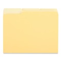 Office Jansan | Universal UNV12304 1/3-Cut Assorted Tab Interior File Folders - Letter Size, Yellow (100/Box) image number 2