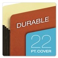Office Jansan | Pendaflex 63264 Letter Size 3.5 in. Expansion File Pocket with Tyvek - Redrope (10/Box) image number 2