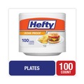 Cutlery | Hefty D28100 Soak Proof Foam 8-7/8 in. Plates (100/Pack) image number 3