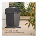 Trash Cans | Rubbermaid Commercial FG917188BLA Ranger 45-Gallon Fire-Safe Structural Foam Container - Black image number 3