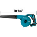 Handheld Blowers | Factory Reconditioned Makita DUB182Z-R 18V LXT Cordless Lithium-Ion Blower (Tool Only) image number 5