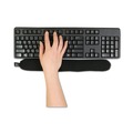 Office Furniture Accessories | IMAK Ergo A10160 17.75 in. x 3 in. Keyboard Wrist Cushion - Black image number 2