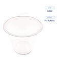 Food Service | Boardwalk BWKPET9SPK 9 oz. Plastic PET Cups - Clear (50/Pack) image number 3