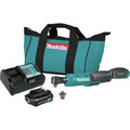 Makita RW01R1 12V max CXT Lithium-Ion Cordless 3/8 in. / 1/4 in. Square Drive Ratchet Kit (2 Ah) image number 0