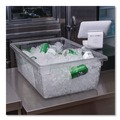 Food Trays, Containers, and Lids | Carlisle FLO 10622-07 18 in. x 26 in. x 9 in. StorPlus Plastic Polycarbonate Food Storage Container - Clear image number 2