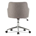 Office Chairs | Alera ALECS4251 Captain Series 17.5 in. - 20.5 in. Mid-Back Chair with 275 lbs. Capacity - Gray Tweed image number 3