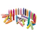 Arts & Crafts Supplies | Crayola 512064 4 in. x 0.5 in. Diameter Ultimate Sidewalk Chalk - Assorted Colors (64/Set) image number 8