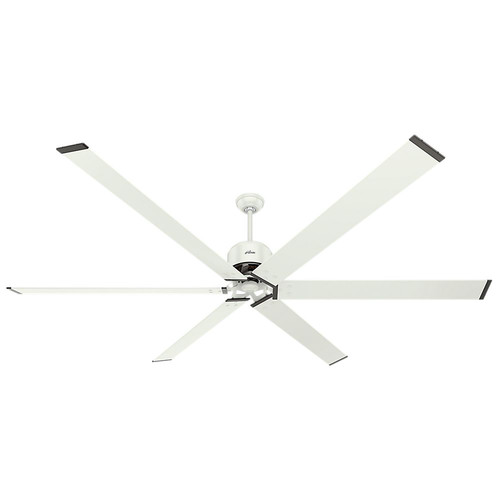 Hunter 59132 96 In Fresh White Industrial Ceiling Fan Cpo Outlets