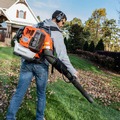 Backpack Blowers | Factory Reconditioned Husqvarna 967144303 65.5cc 3.81 HP 2-Cycle 360BT Gas Backpack Blower image number 3