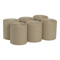 Paper Towels and Napkins | Georgia Pacific Professional 2910P 8-1/4 in. x 700 ft. Hardwound Towel Rolls - Brown (6-Piece/Carton) image number 2
