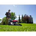 Push Mowers | Honda GCV170 21 in. GCV170 Engine Smart Drive Variable Speed 3-in-1 Self Propelled Lawn Mower with Auto Choke image number 6