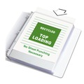Office Jansan | C-Line 62029 11 in. x 8-1/2 in. 2 in. Recycled Polypropylene Sheet Protectors - Reduced Glare (100/Box) image number 2