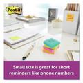 Office & Office Supplies | Post-it Notes Super Sticky 622-8SSMIA 2 in. x 2 in. Pads - Supernova Neon Collection Colors (8/Pack) image number 5