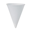 New Year New Savings! Save $25 off $150 | SOLO 4BR-2050 4 oz. Paper Cone Cups for Cold Water - White (200/Pack) image number 0