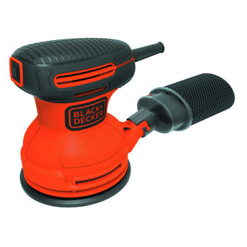 RANDOM ORBITAL SANDERS | Black & Decker BDERO100 120V 2 Amp Brushed 5 in. Corded Random Orbit Sander