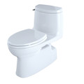 Toilets | TOTO MS614114CUFG#01 Carlyle II One-Piece Elongated 1.0 GPF Toilet (Cotton White) image number 2