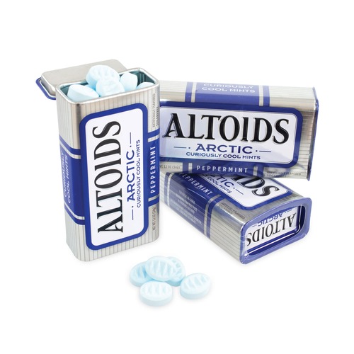 Snacks | Altoids 876774 1.2 oz. Arctic Mints - Peppermint (8/Pack) image number 0