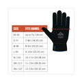 Work Gloves | Ergodyne 17626 ProFlex 7401 Coated Lightweight Winter Gloves - 2X-Large Orange (1-Pair) image number 3
