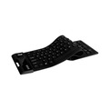 Office Electronics & Batteries | Adesso AKB232UB Slimtouch 232 120 Keys Antimicrobial Waterproof Flex Keyboard - Black image number 2