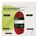 Office Electronics & Batteries | GoGreen Power GG-13750 16 AWG Outdoor Extension Cord, 50 ft, 13 A, Orange/Black image number 4