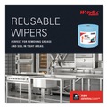 Cleaning & Janitorial Supplies | WypAll 34965 12.2 in. x 13.4 in. General Clean Jumbo Roll X60 Cloths - Blue (1100/Roll) image number 6