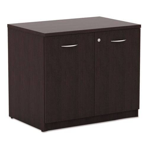  | Alera ALEVA613622ES Valencia Series 34.13w x 22.78d x 29.5h Storage Cabinet - Espresso image number 0