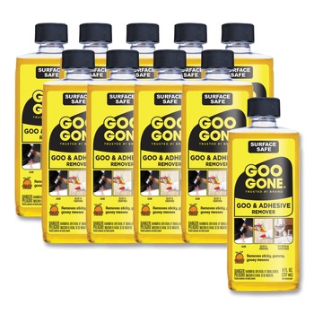 Goo Gone 8 oz. Bottle Original Cleaner - Citrus Scent (12/Carton)