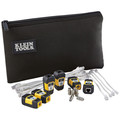 Electronics | Klein Tools VDV770-127 Nylon Zipper Bag for Scout Pro 3 Test plus Map Remote Expansion Kit - Black image number 3
