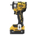 Impact Wrenches | Factory Reconditioned Dewalt DCF913P2R 20V MAX Brushless Lithium-Ion 3/8 in. Cordless Impact Wrench with Hog Ring Anvil Kit with 2 Batteries (5 Ah) image number 4