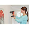 Drill Drivers | Black & Decker BCD702C1 20V MAX Brushed Lithium-Ion 3/8 in. Cordless Drill Driver Kit (1.5 Ah) image number 4