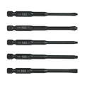 Bits and Bit Sets | Klein Tools 32234 3-1/2 in. Assorted Bits, Power Driver Set (5-Piece) image number 0