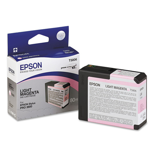 Ink & Toner | Epson T580600 UltraChrome K3 Ink - Light Magenta image number 0