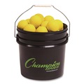 Toys | Champion Sports LBYN36 (36 Balls/Bucket) Official Size Bucket of Lacrosse Balls - Yellow image number 3